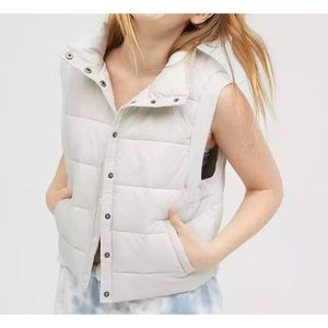 Aerie Offline Puffer Vest Glacier Gray XXL